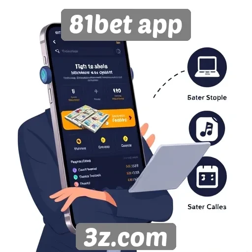 Funcionalidades do suporte ao cliente no 81bet app