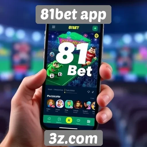 Experiência do usuário no 81bet app